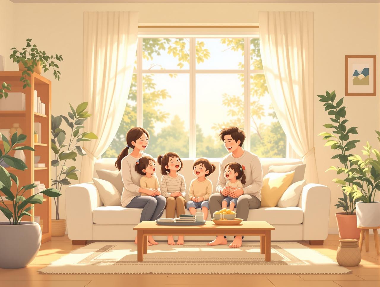 传媒短剧作品 - 暖暖一家人